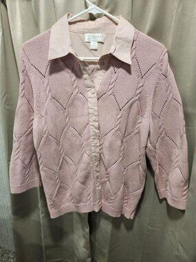 Women's Pink Cardigan
